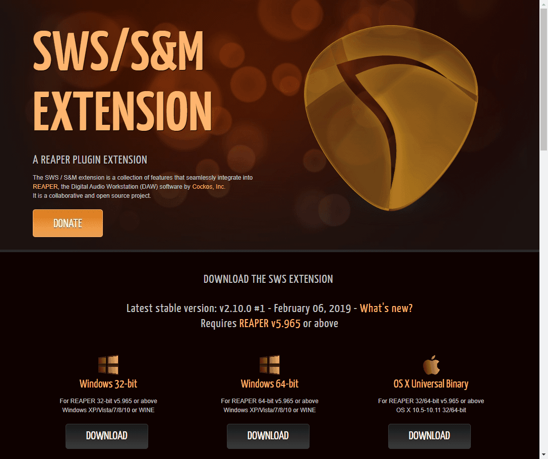無料DAWソフト「Reaper」～拡張機能（スクリプト）のインストール方法について - MIT STUDIO（エムアイティ・スタジオ） -  プロユースレコーディングスタジオ - 東京・新宿区