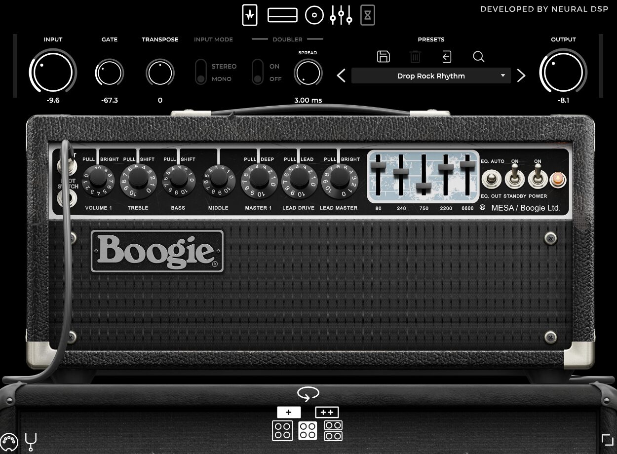 ギターアンプシミュレーター「Neural DSP - Mesa Boogie Mark IIC+