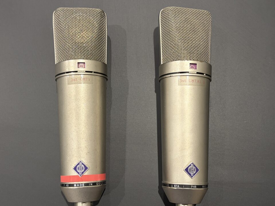 レコーディングスタジオのコンデンサーマイクの大定番～NEUMANN「U87i
