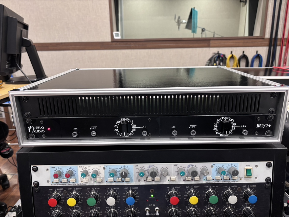 マイクプリアンプ「Pueblo Audio JR2/2+」～高音質ボーカル・楽器録音